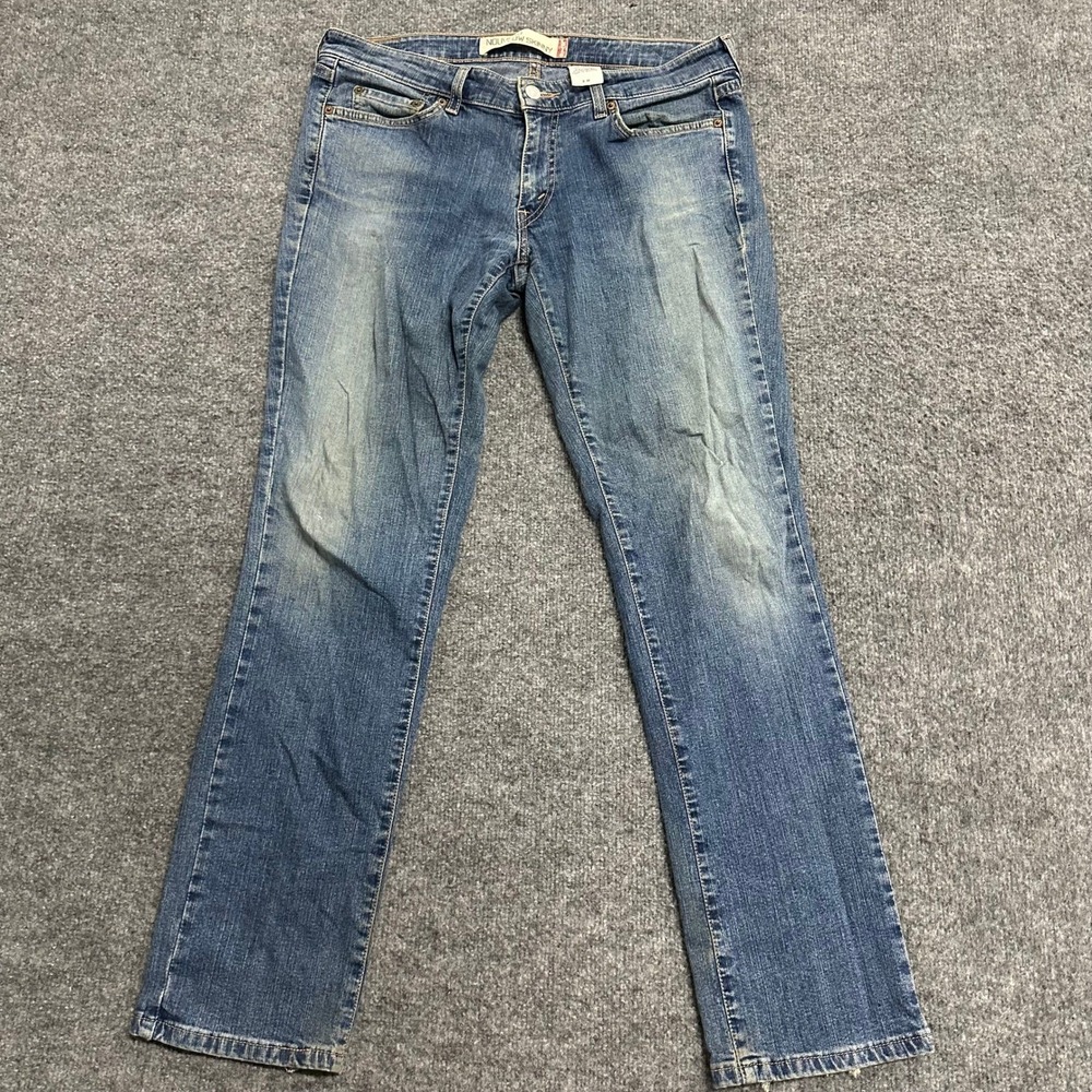 Levi's Jeans Womens Size 12 Nouveau Low Skinny Blue Medium Wash Denim Stretch